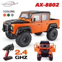 AUSTARHOBBY AX8802 4X4 4WD RTR D90 Hard Shell 1/10 RC Electric Remote Control Model Car ROCK Crawler Adult Children Toys