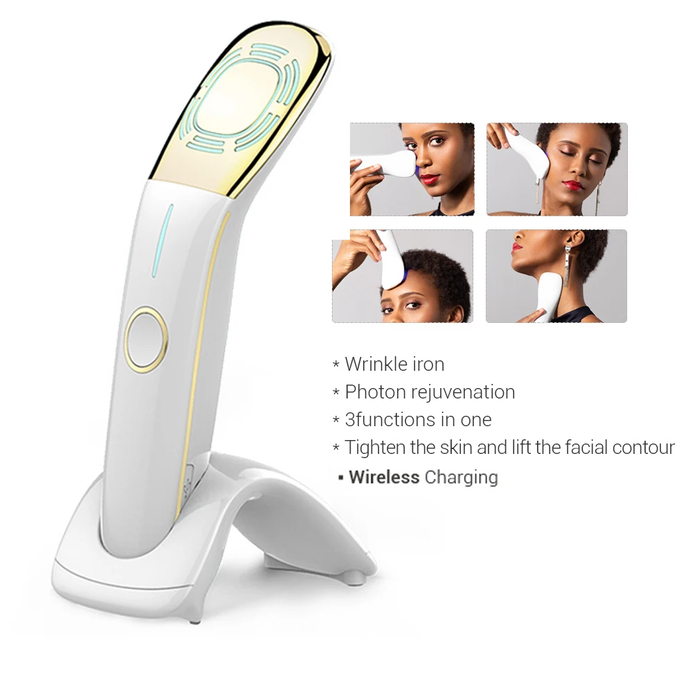 Hot Sale Portable RF Beauty Instrument Facial Machine Skin Care Anti Aging Device Multi-functional Home Use Beauty Equipment