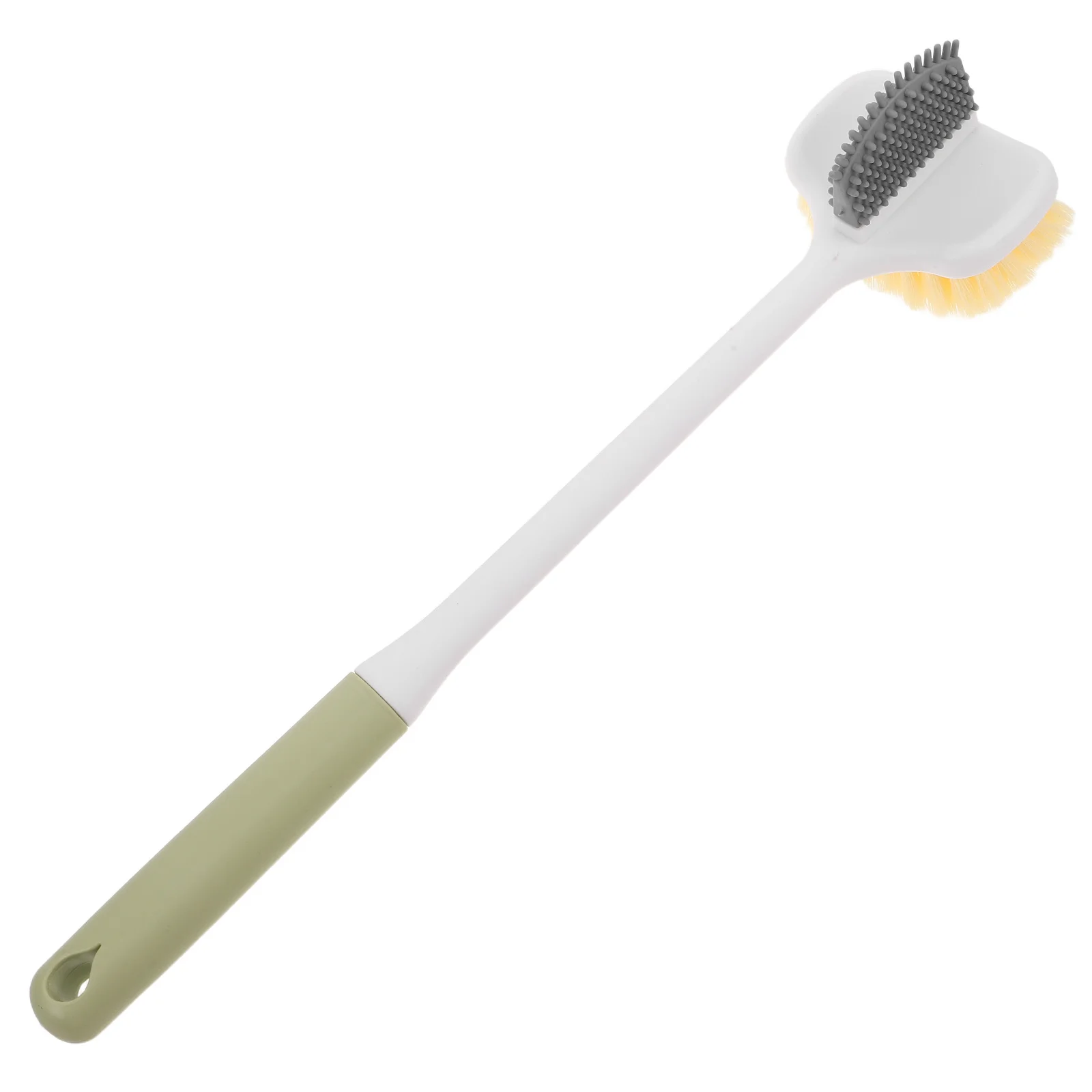 แปรงขัดผิวพร้อมด้ามจับยาว แปรงขัดหลังสำหรับอาบน้ำ อุปกรณ์อาบน้ำ แปรงทำความสะอาดเท้า แปรงทำความสะอาดพลาสติก