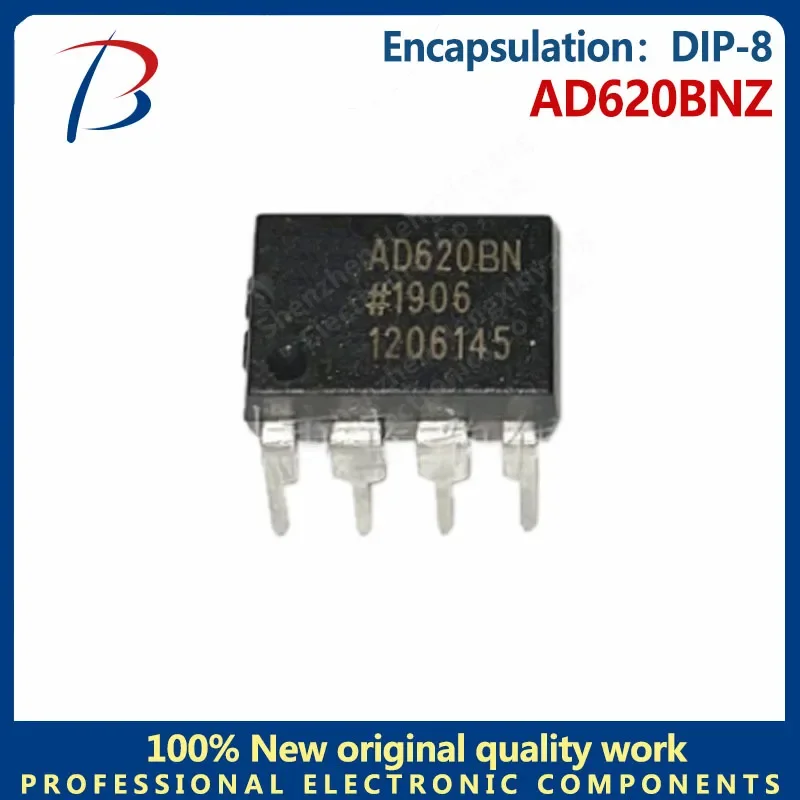 1PCS Amplificador Operacional de Instrumento AD620BNZ DIP-8