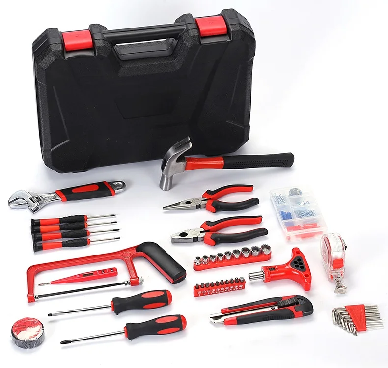 43PCS High Quality Combination Hardware  Hand Tool Sets Household Repair Tool Set automotive mechanics tools