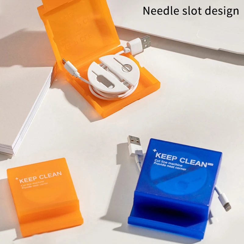 Cable Winder Storage Box Portable Rotatable Cord Organizer Retractable Reel Home Travel All Digital Users Hot Sale New 2026