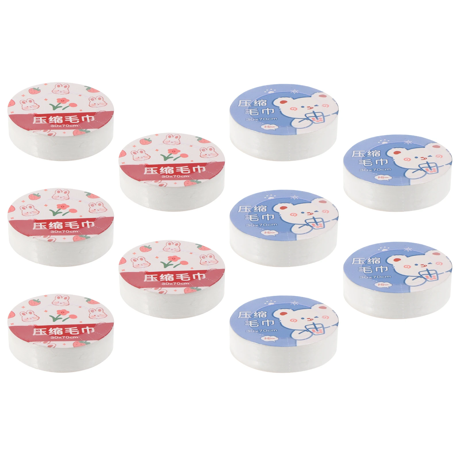 

10pcs Disposable Bath Towel Plant Fibre Compressed Travel Face Wash Lightweight Outdoor Home Daily Use Tablet