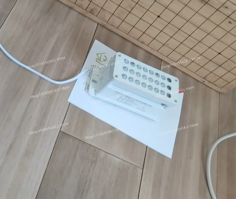 High-concentration negative ion generator module for household dust removal, smoke elimination and formaldehyde removal