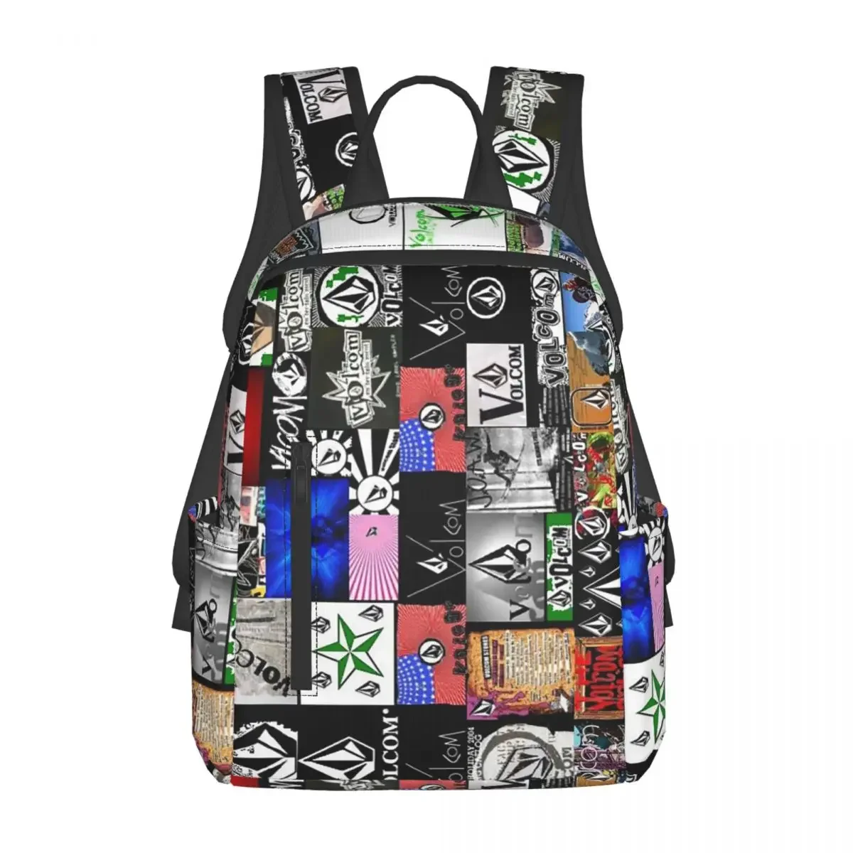 

Half Diamond Volkom Backpack Daypack Large Capacity Boys Girls BookBag School Bag Shoulder Bags for Men Women
