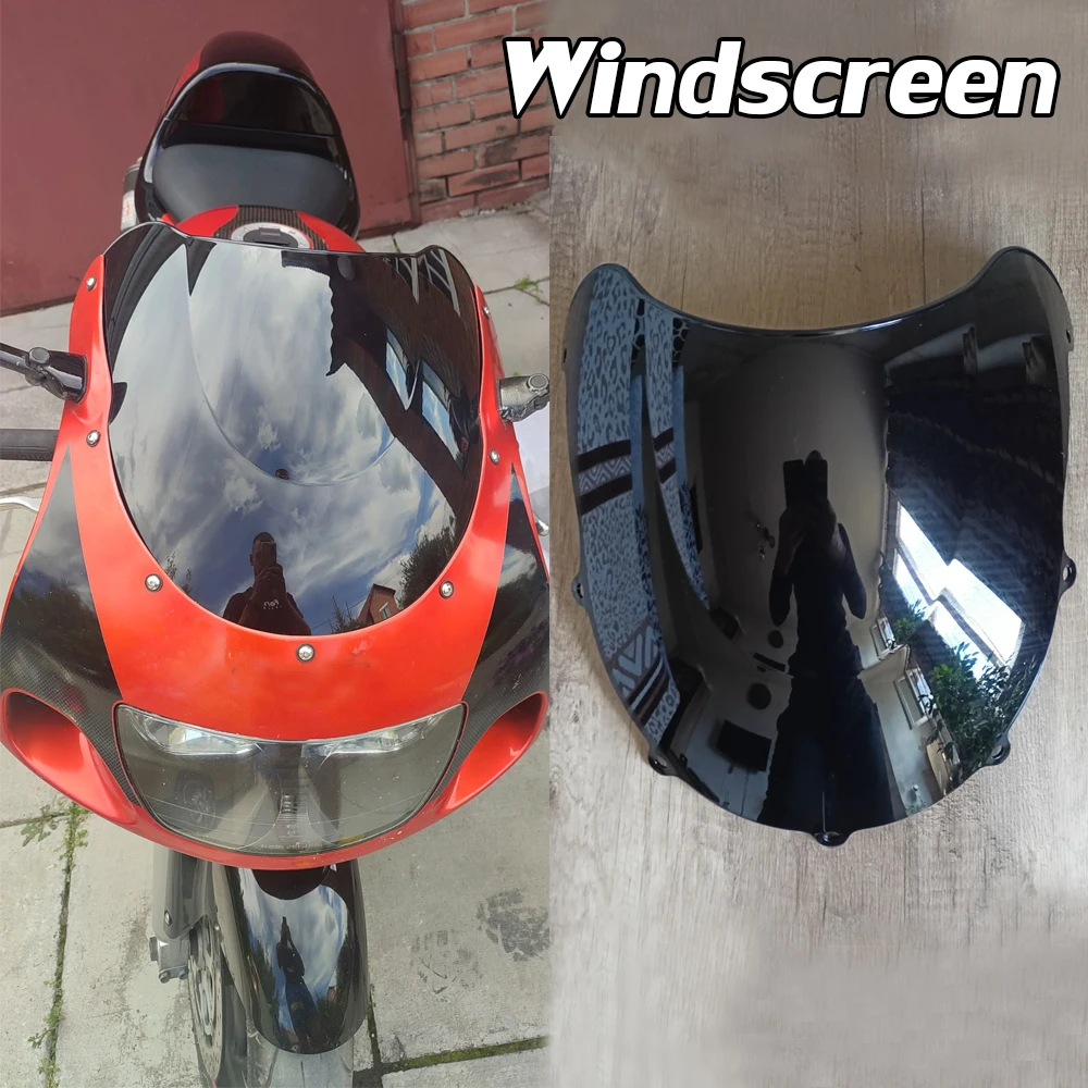 For Suzuki GSX-R 750 SRAD 1996 997 1998 1999 2000 GSXR 600 Windscreen Motorcycle Windshield GSXR600 GSXR750 Screen Double Bubble