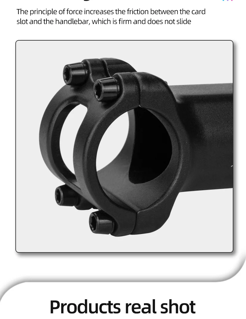 WAKE Fahrradvorbau 25 ° 35 ° Fahrradlenkervorbau 60/70/80/90/100/110/120mm MTB Rennrad Power 31.8mm Lenkertisch – Detail 7