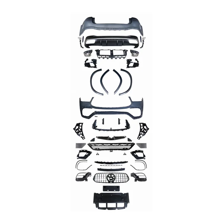 

Damei Original Quality W167 Upgrade GLE63 Style BodyKit Front Grille Rear Diffuser Bumpers Body Kit For Mercedes Benz GLE 20