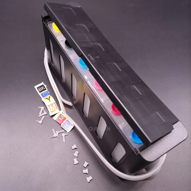 Sistema de Abastecimento de Tinta Contínua DIY Tanque Substituição Parte Kit para HP Canon e Epson Impressora Cartucho, DIY, 6 cores, 100ml, Ciss