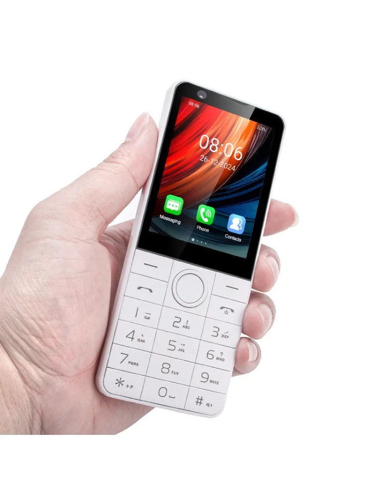 DOOV R77 Pro 4G Touch-Tastatur Google Mobiltelefon 2,8-Zoll-Bildschirm 3 GB + 32 GB Android13 5 MP WhatsApp Mehrsprachiges Tastatur-Handy