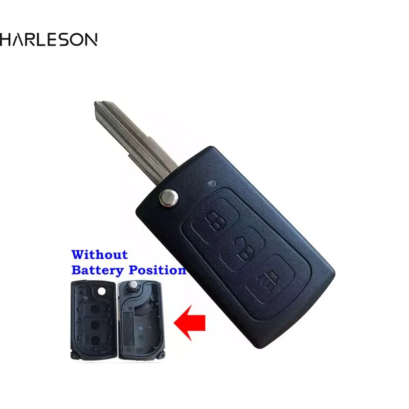 3 Button Remote Flip Key Blank Replacement Shell/Case/Enclosure For Great Wall Hover Haval H3 H5 Keyless Entry Fob Key Cover