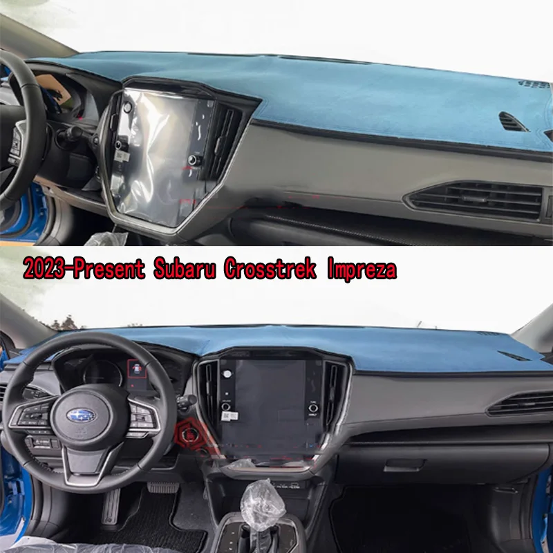 For 2023-2025 Subaru Crosstrek Impreza Accessories Dashboard Cover Instrument Panel Dash Mat Dashmat Protective Pad