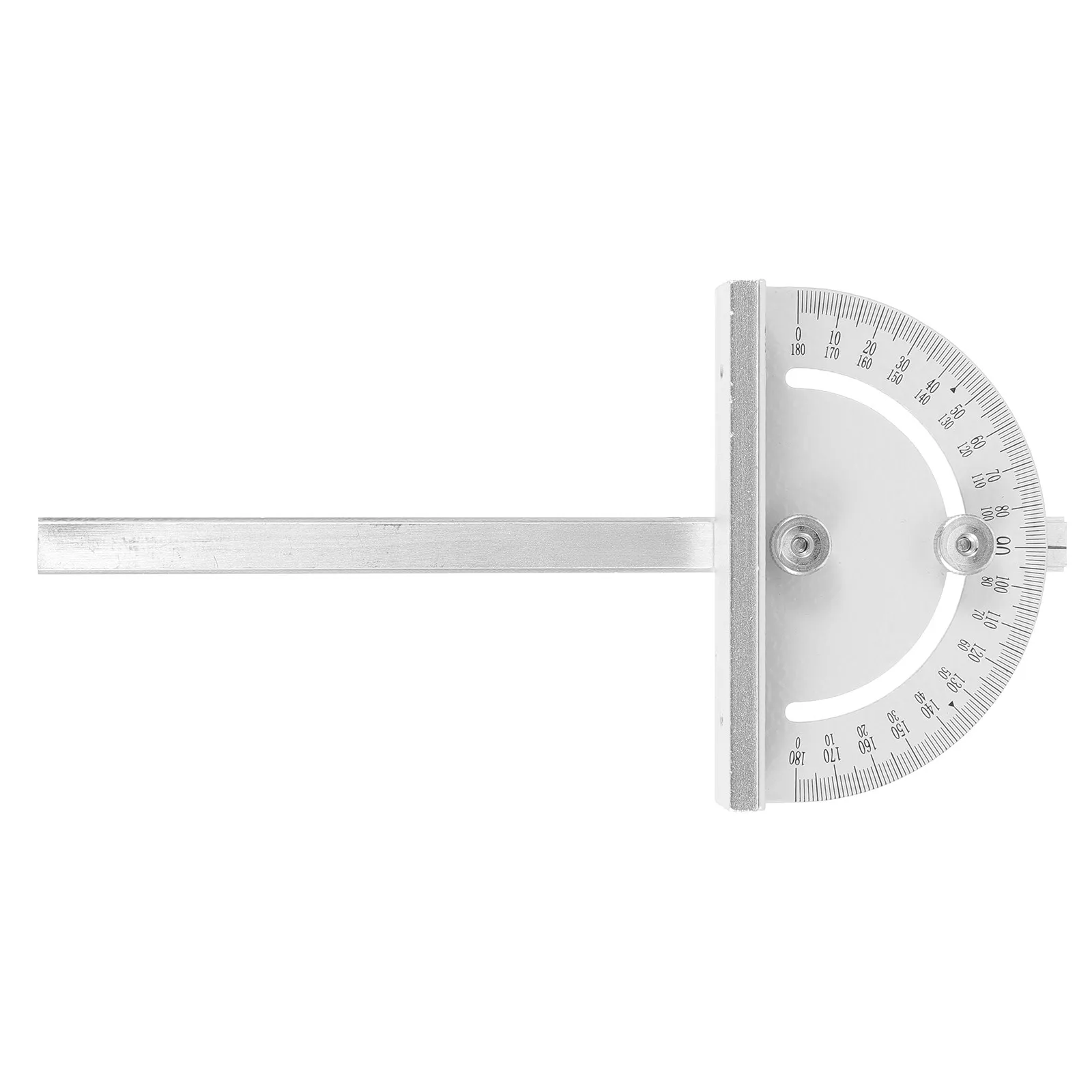 Steel Angle Finder Protractor with Long Folding Arm for Table Saw Miter Gauge Circular Saw Woodworking Tool
