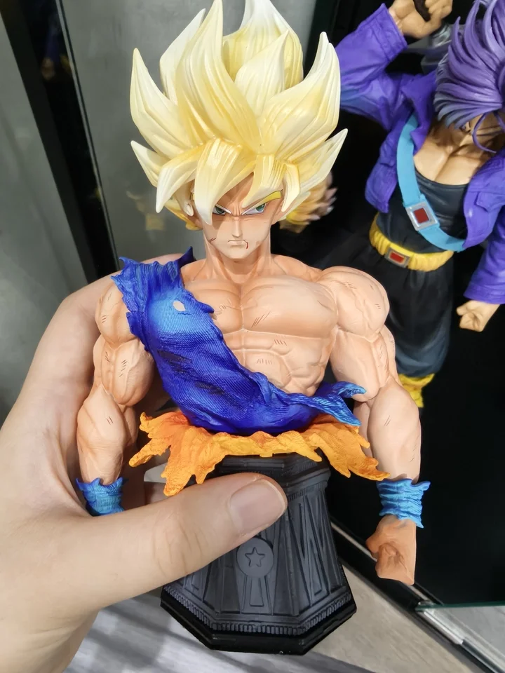 Estatua de Dragon Ball de 35CM de alta calidad, figura de Wukong, fábrica JT, estatua GK, modelo ornamental, regalo de cumpleaños para niño, paquete con caja de regalo