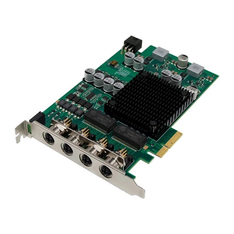 PCI-E X4 Gigabit 4-Port Poe Server Network Card Server I350AM4 Ethernet Vision Network Card 9.5K Lan Adapter