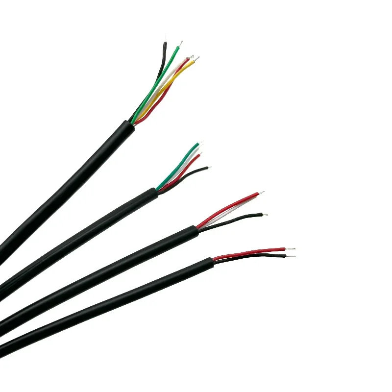 M6 2 3 4 5Pin Julet Electric Butt Plug Connector Wiring Line Scooter Brake Cable Pluger Signal Sensor