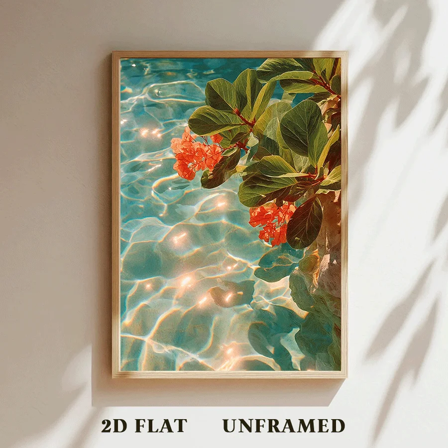 

500/1000/1200/2000PCS Puzzle Tropical Flowers and Sunshine Jigsaw Leisure and Entertainment Suitable for Art Enthusiasts