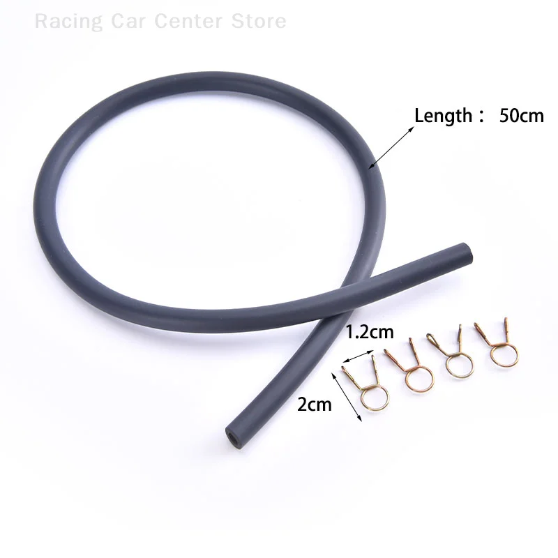 50cm 4mm*8mm Fuel tube Hose Line Petrol Pipe For Motorcycle Gas Oil Tube