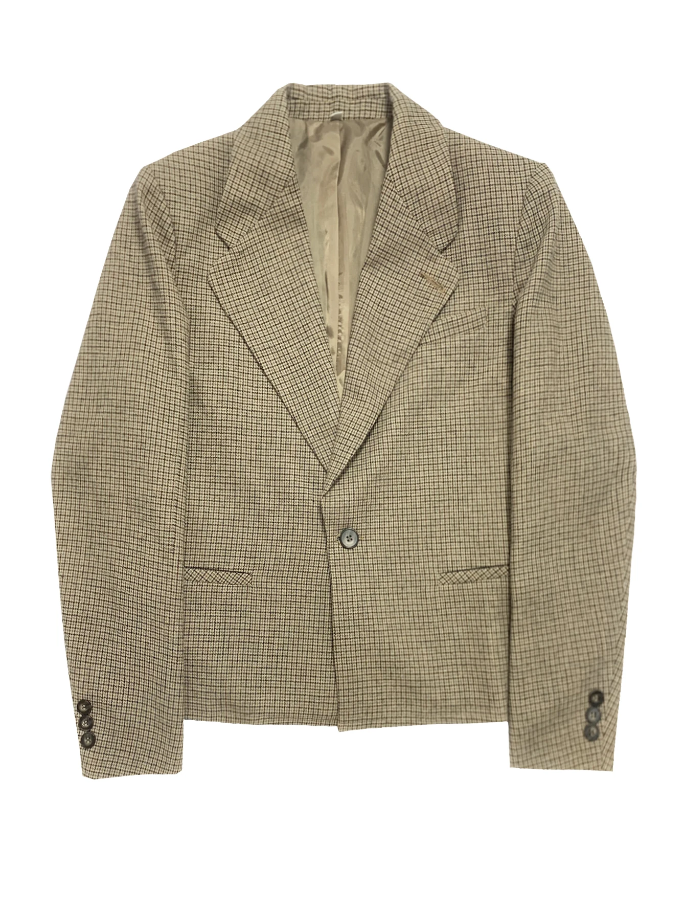 سترة رجالية كاجوال منقوشة للأعمال لربيع وخريف نمط جديد خفيف الوزن للركاب معطف رسمي بأزرار إيطالية بريطانية