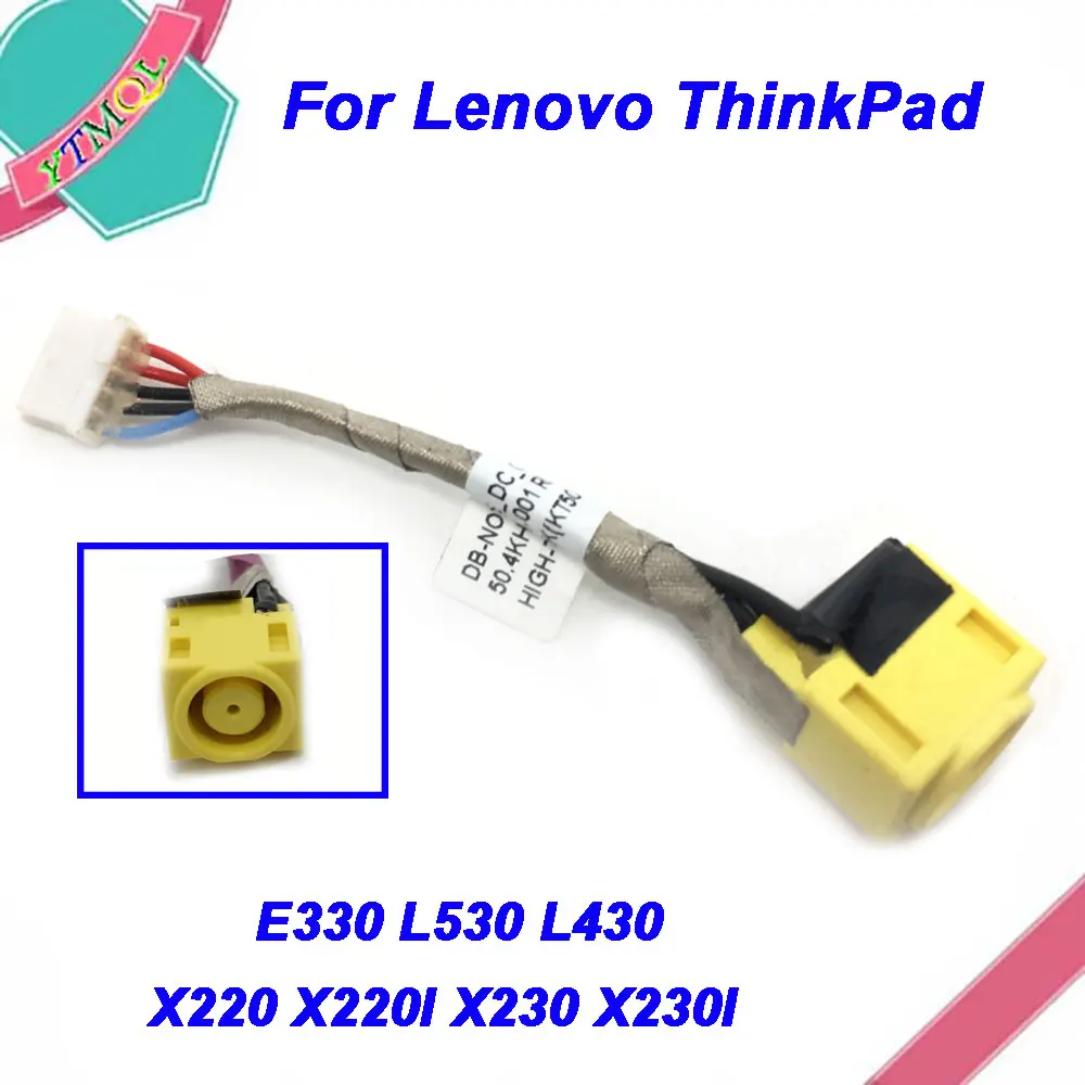 10-100Pcs Brand New DC Power Jack Porta For Lenovo ThinkPad ThinkPad X220 X220I X230 X230I E330 L530 L430 DC Power Jack Porta