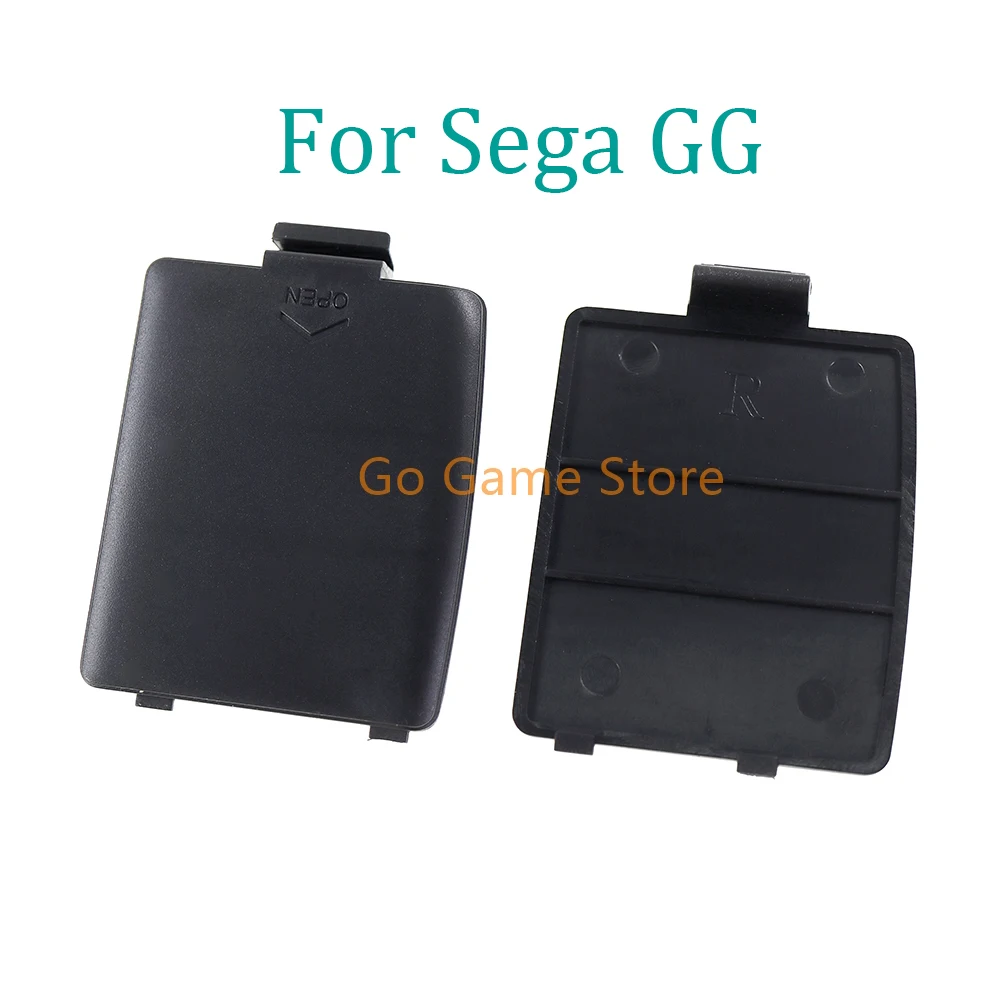 20pairs Black Left Right Battery Door Cover L R Battery Lid For Sega GameGear GG Game Console Replacement