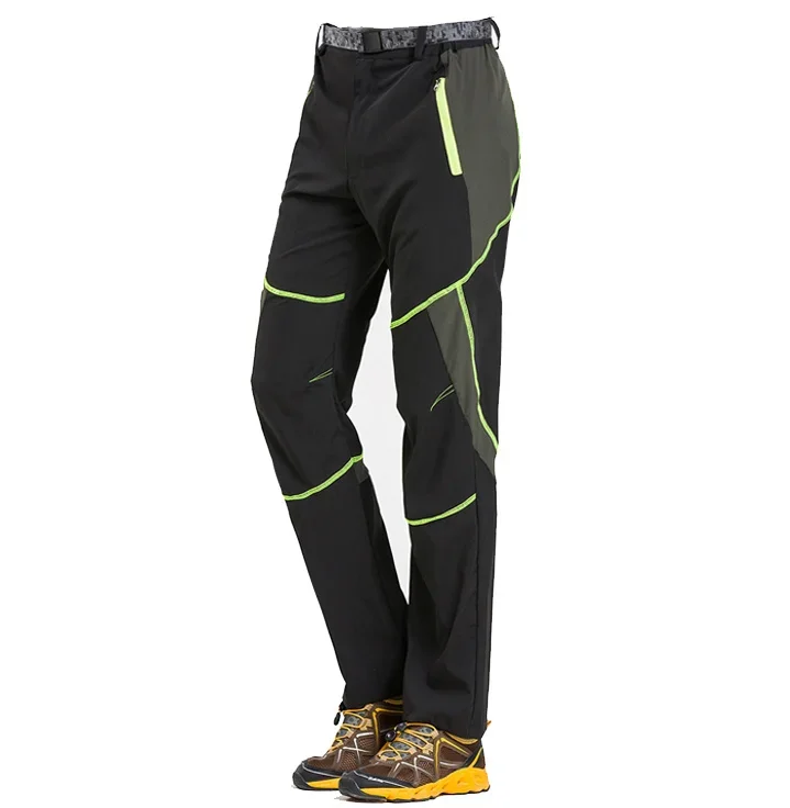 Men Hiking Pants Trekking Spring Summer Quick Dry UV Camping Adventure Outdoor Sports Fishing Trousers