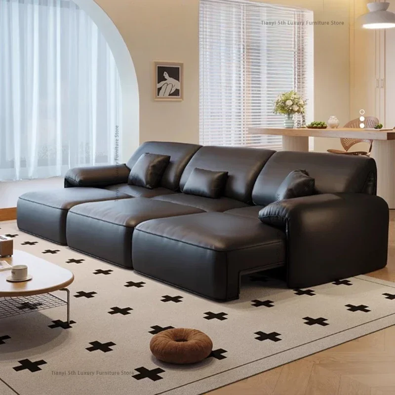 

Французский роскошный электрический выдвижной диван для гостиной, скандинавские роскошные модульные диваны, ленивый шезлонг, мебель для дома, диван Cama FYSF