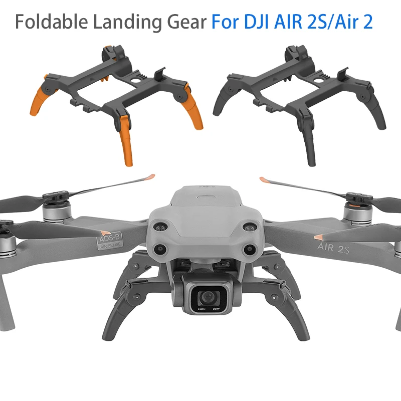 Foldable Landing Gear For DJI Mavic Air 2/Air 2S Extended Leg Training Kit For Mavic AIR 2/DJI AIR 2S Drone Accessories