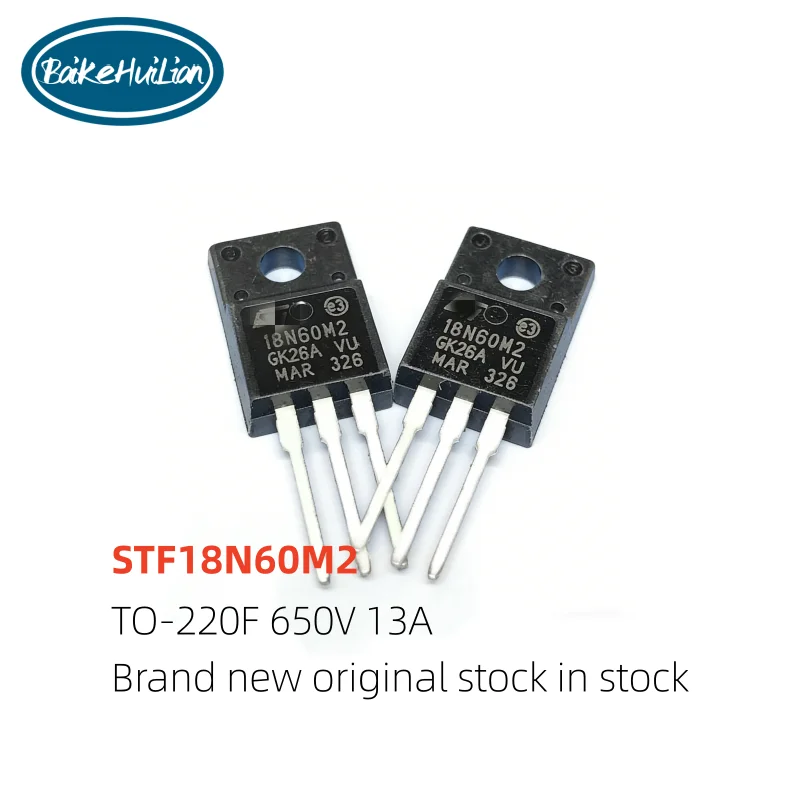 Brand new original stock 18N60M2 STF18N60M2 TO-220F 650V 13A can be directly photographed in real pictures