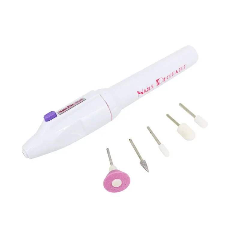 Mini Electric Nail Drill Kit Manicure Pedicure Grinding Polishing Nail Art Sanding File Pen Tools Machine Drill Uñas Profesional