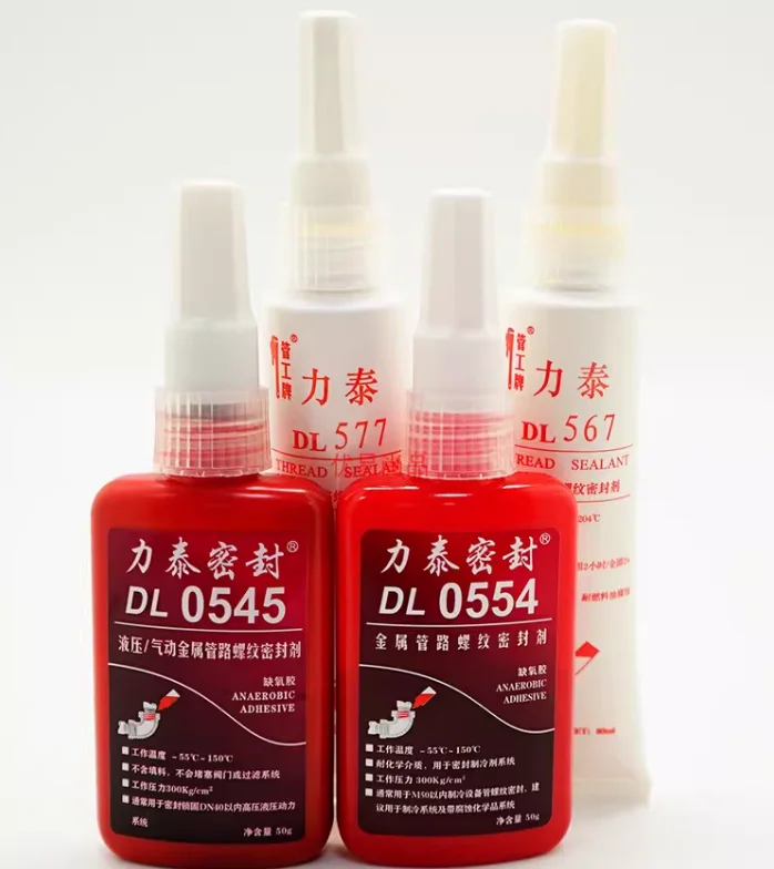 FOR Litai DL0545 577 567 554 Anaerobic Threadlocker High Strength Sealant for Bolts Screws and Cylindrical Metal Assemblies