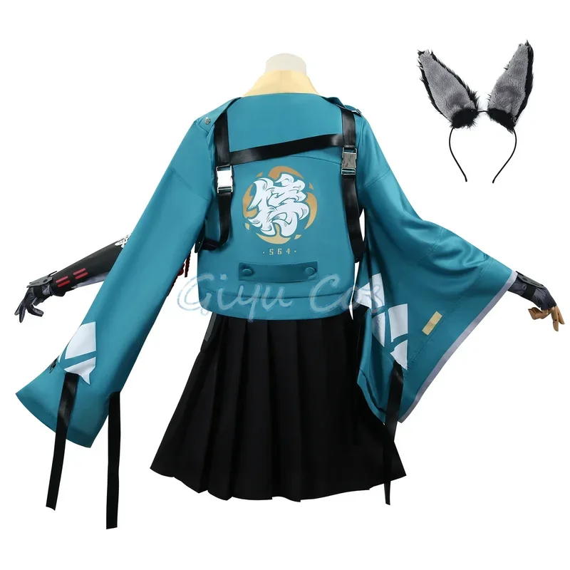

ZA01 Zenless Zone Zero Hoshimi Miyabi Косплей Костюм для взрослых Карнавальная форма Аниме Костюмы для Хэллоуина Маскарад WomeZa0@