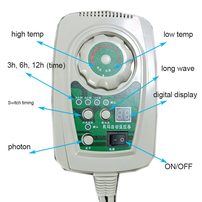 Acupressure PEMF Amethyst Mat With Heating Pads for Improves Blood Flow and Circulation Wellness Products