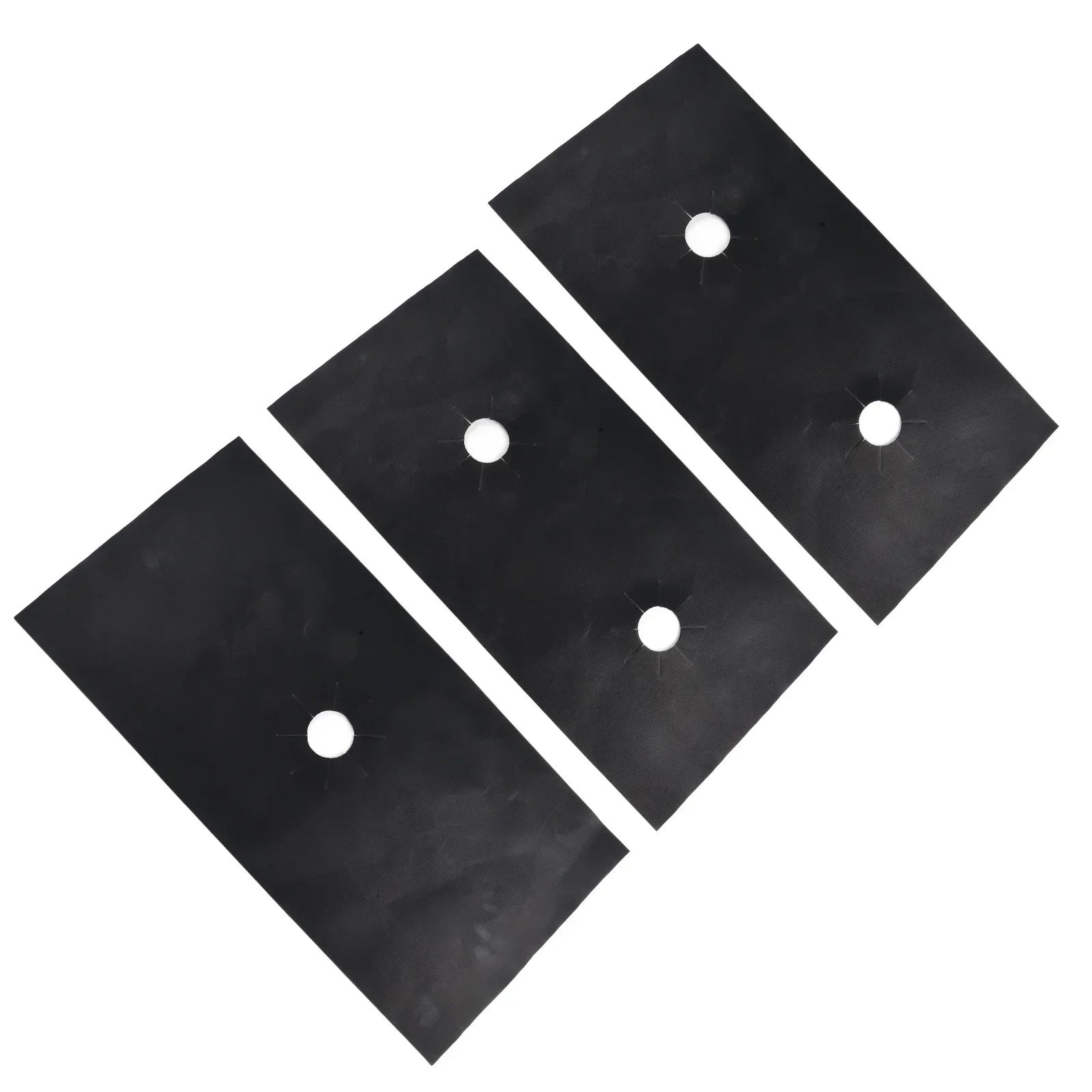 Kitchen Supplies ​Gas Stove Pads 0.2mm Set 54x27cm Berglass Black Easy To Clean Fiberglass Material Kitchen Brand New