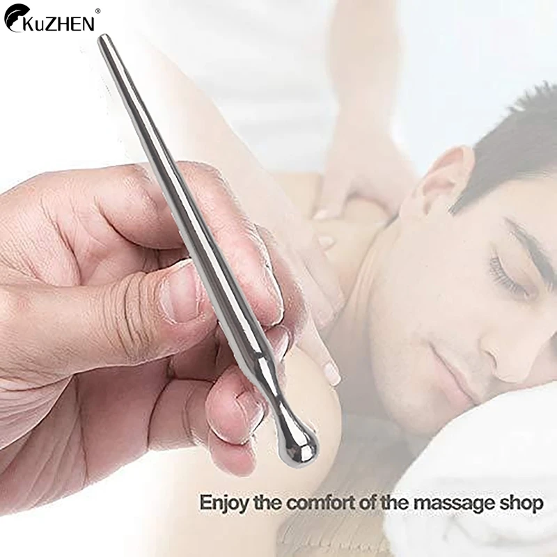 Health Care Stainless Steel Manual Acupuncture Pen Trigger Point Massager Deep Tissue Massage Tool For Body Meridian Pain Relief