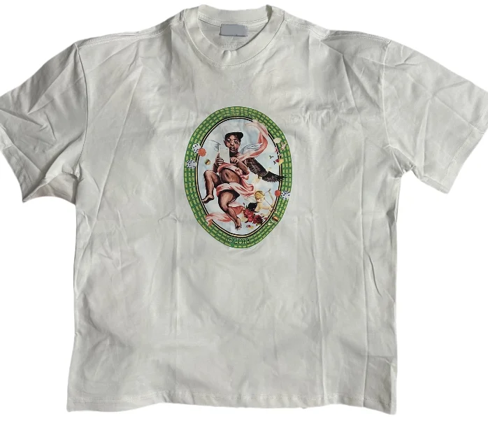 20ss Design "C/O" Pijlen X De Maan Gedrukt Vrouwen Mannen T-shirts tees Hiphop Oversized Mannen Casual Katoenen T-shirt