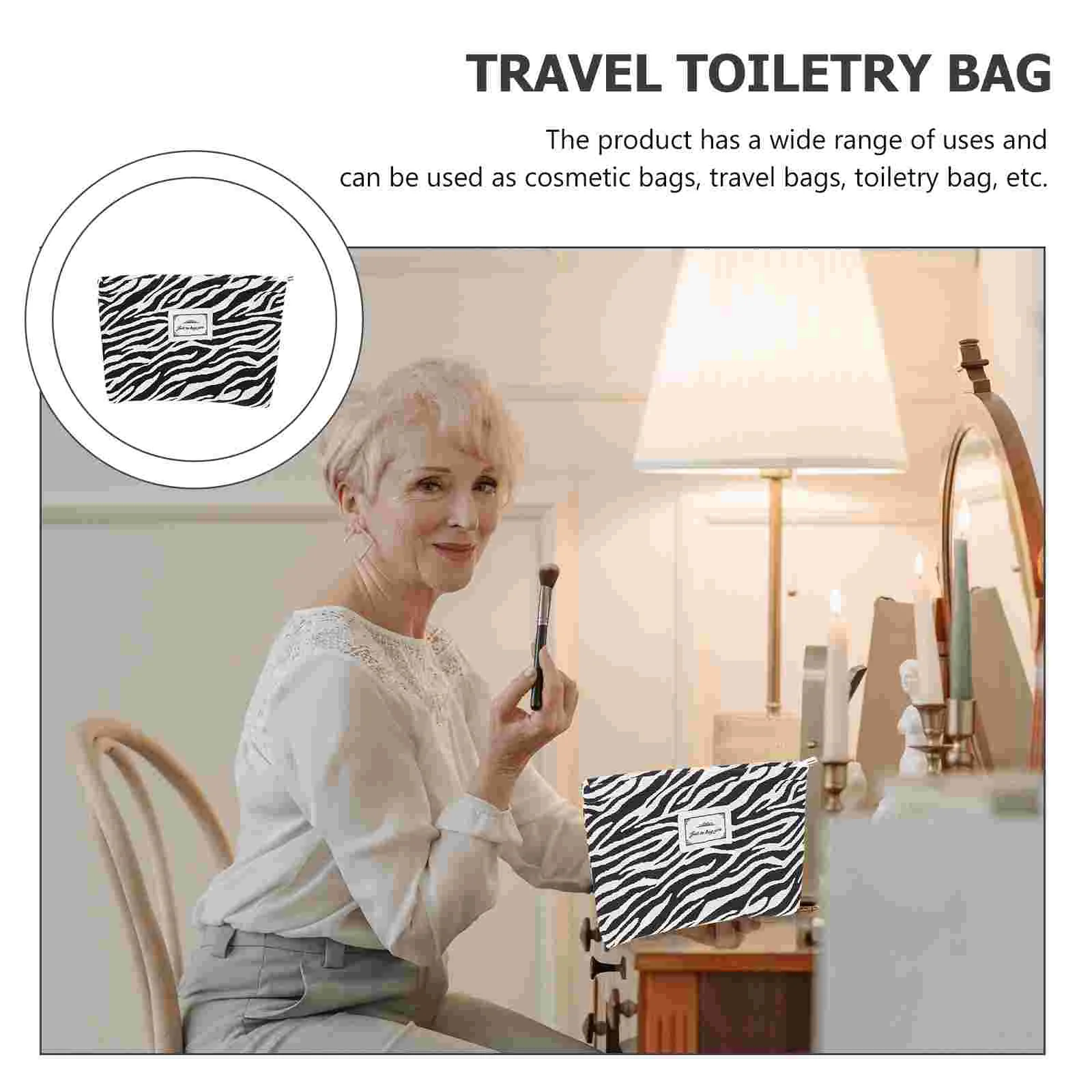 Tasche waschen wasserdicht Toilettenartikel Organizer Make-up für Reisen Reißverschluss Kosmetik Polyester Toilettenartikel