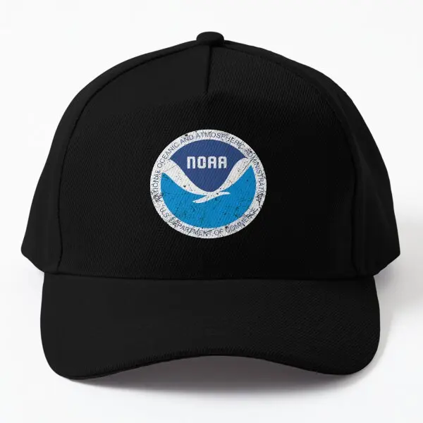 หมวกเบสบอล NOAA ดีไซน์วินเทจหมวกกลางแจ้งผู้ชายสีทึบหมวกสแนปแบ็คหมวกลำลองพิมพ์ลายปลาฤดูใบไม้ผลิ เด็กชายสีดำ