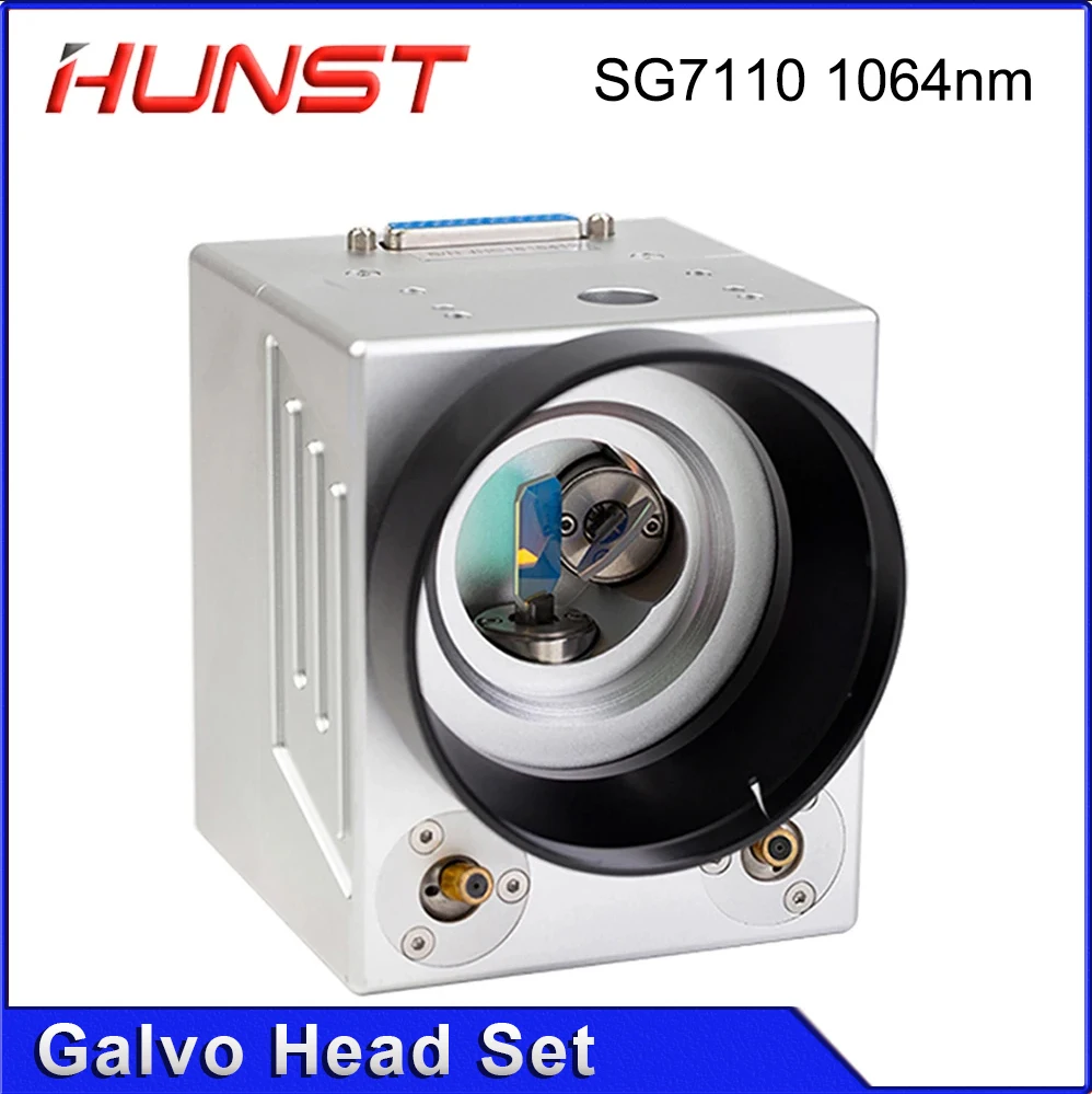 

Лазерная сканирующая гальваническая головка HUNST SG7110 1064 нм с красным указателем, входная мощность 0-100 Вт, апертура 10 мм для станков по маркировке металла
