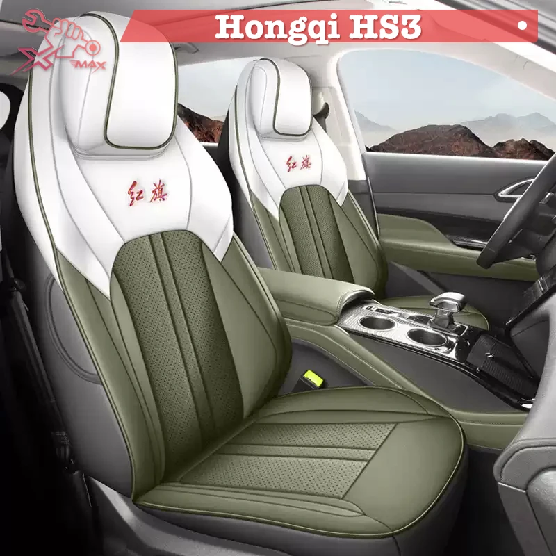 

For Hongqi HS3 2024 Left-Drive Car Seat Cover Custom Fit Seat Cover All Season Full Surrounded Seat Cushions Interior Accessory