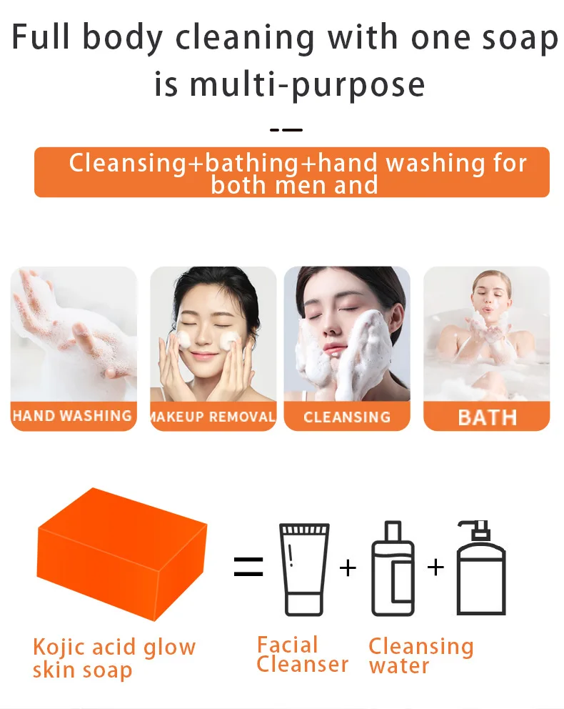 Handmade Kojic Acid Soap for Face & Body