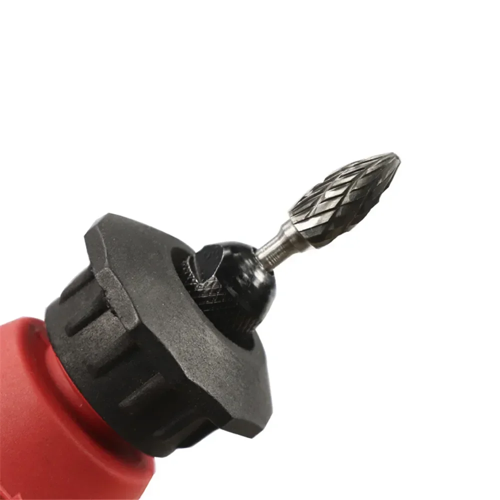 10pcs Tungsten Carbide Cutter Shank 3.175mm Double-cut Rotary Files