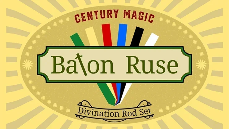 Baton Ruse (Gimmicks) By Paul Carnazzo Close Up Magic Performer Beginner Magician Illusions Mentalism Magic Props Prediction Fun