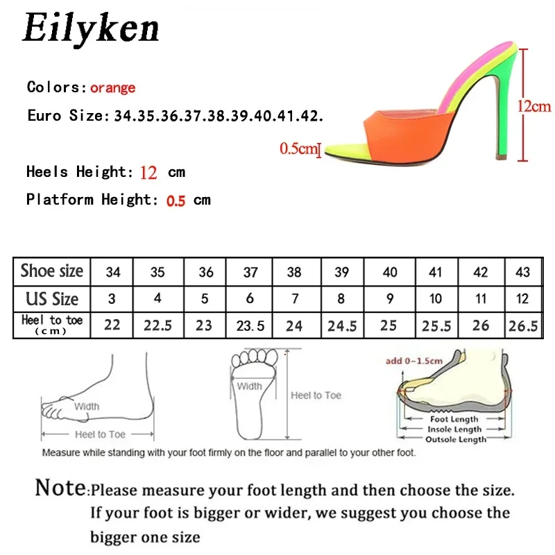 Eilyken New Sexy Stiletto High Heels Woman Slippers Fashion Design Camouflage Pointed Toe Shoes Stripper Summer Ladies Sandals - Image 6