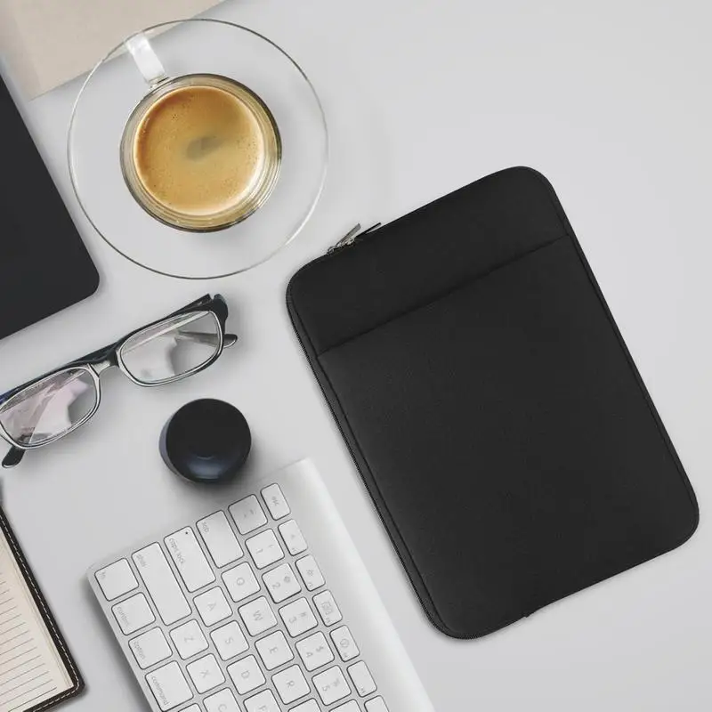 Laptop Bag Soft Computer Pouch Large Capacity Laptop Carrier With Zipper Multifunction Computer Protective Package Pouch For