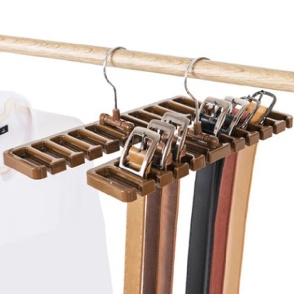 Tie Belt Hanger Wardrobe Belt Rotating Organizer Rack Multifuctional Scarf Hanger Home Closet Storage Holder Accessories 옷걸이 행거