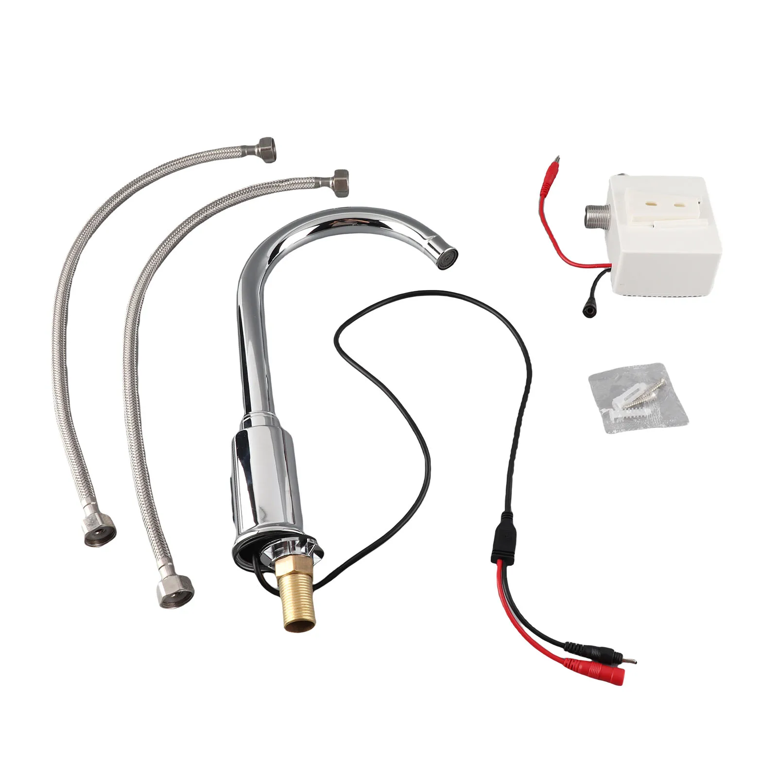 

Automatic Faucet Infrared Sensor Single Cold Water Electronic Touchless Sink Faucet for Bathroom Kitchen Touchless Sink Faucet