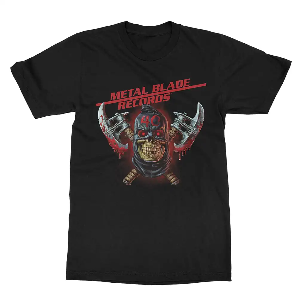 T-shirt unisexe en coton à manches courtes d'été, motif graphique de la bande Hot Metal Blade Records, tee-shirt de marque tendance, t-shirts vintage décontractés de luxe