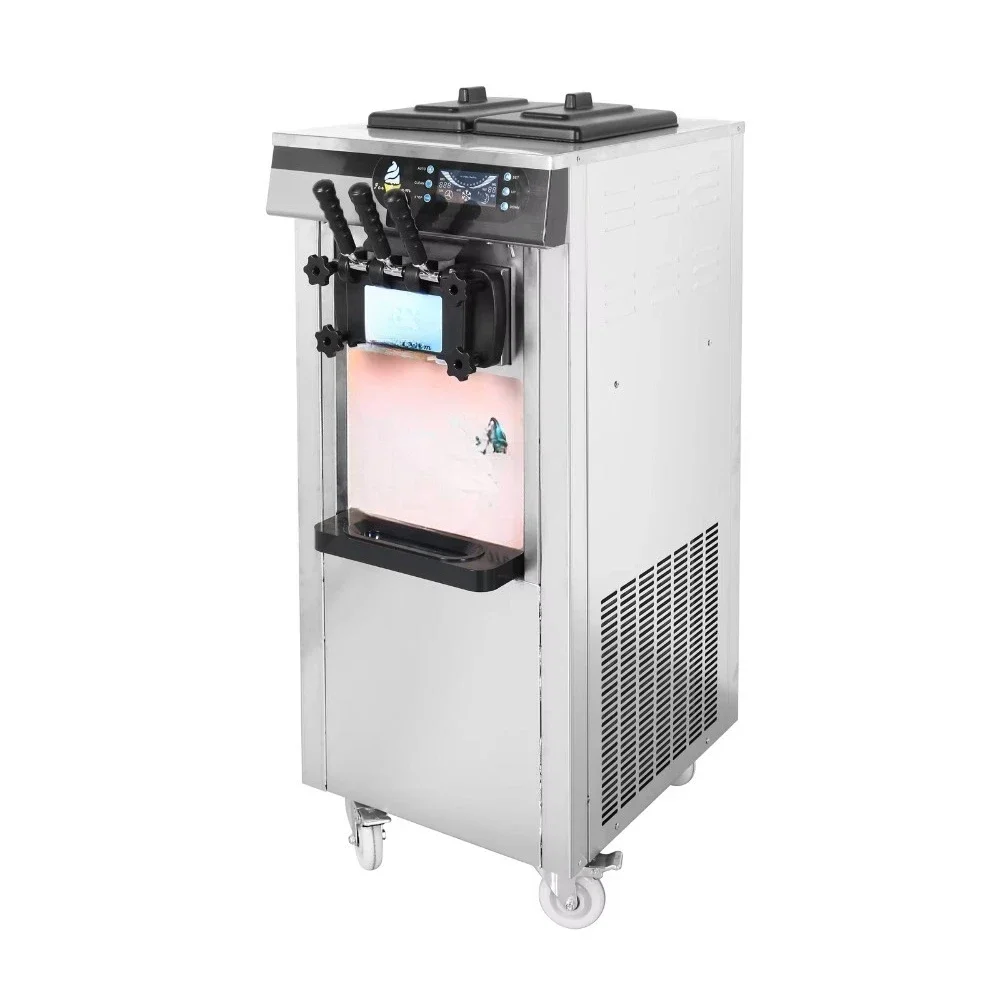 

Summer hot ice cream equipment commercial desktop