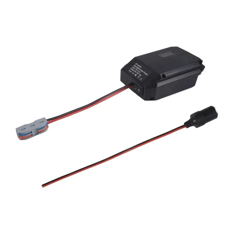 A27F-DC 18V To 12V Step Down Converter For 18V Battery, Power Wheels Battery Adapter, Cigarette Lighter Buck Adapter